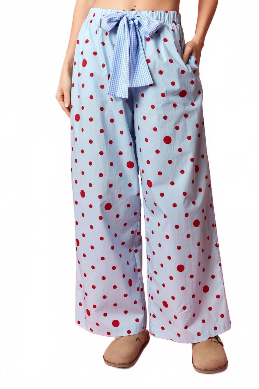 NEW PEACH LOVE women's lolly pant in blue